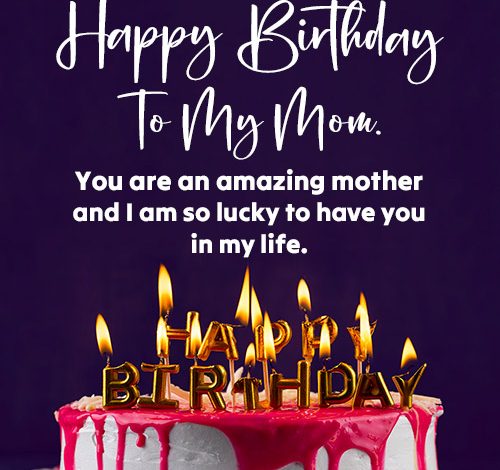 Mother Birthday Poems For Her Special Day
